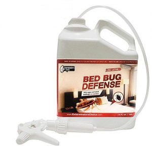 Exterminators Choice Bed Bug Defense All Natural Kills & Repels BedBugs. Non-toxic spray in 1 gallon pack