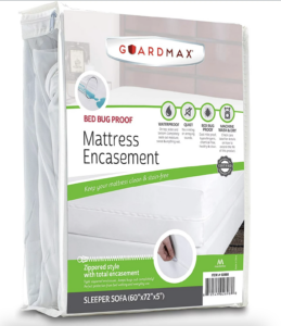 A waterproof and bed bug proof mattress protector