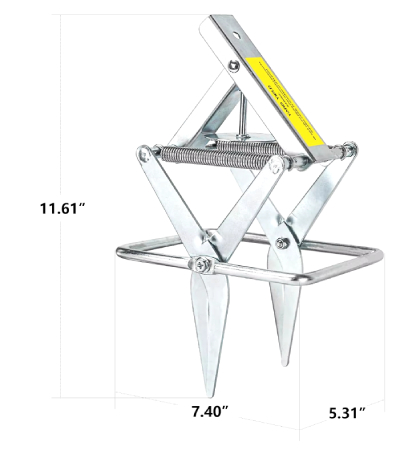 Easy Set Mole Eliminator Trap Wire Tek 1001 is the Best Mole Trap